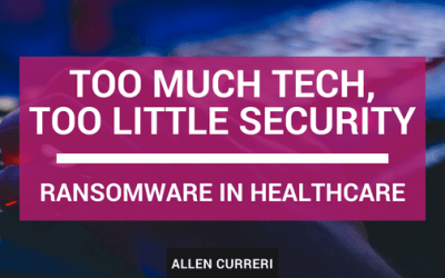 Too Much Tech, Too Little Security: Ransomware in Healthcare