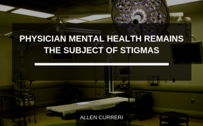 Physician Mental Health Remains the Subject of Stigmas